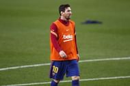 Lionel Messi did not start Barcelona's La LIga game against Real Betis